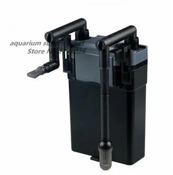 1 kos SUNSUN HBL-802 6W black enostaven za uporabo stene, vgrajen zunanji filter za fish tank akvarij filter oprema