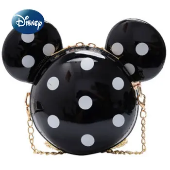 Disney Mickey 2022 Novo Dekle Vrečko Luksuzne blagovne Znamke Dekle Kovanec Torbici, Velike Zmogljivosti, Večnamensko Risanka Modni za Otroke Torbici