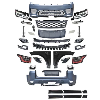 OEM Style Avto Auto Telo Kompleti Desined Za Range Rover RR Sport Nadgradnjo 2020 Pisave Odbijača Strani Krila Zadnji Odbijač PP Materiala