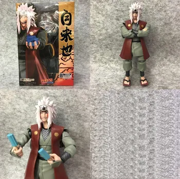SHF Anime Naruto JIRAIYA PVC figuric Igrače Model Kip 14 cm