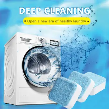 5 Tab Pralni Stroj Čistilo Za Pranje, Čiščenje, Detergent Šumeče Tablete Pralno Čistilo Za Pranje Perila, Odstranjevalec Umazanije