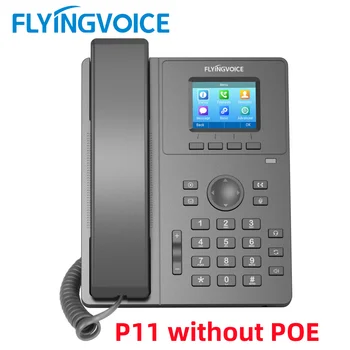 LETENJE GLAS P11 Visoko Zmogljivost Vstop ravni IP Telefon 2 SIP Računov Integrirano 100M Dvojno Ethernet Barvni Zaslon VoIP Telefon
