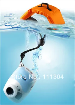 brezplačna dostava Oranžna Nepremočljiva Potapljaški Trak Plavajoče Pene Trak, ki se Uporablja za Canon, Nikon, Sony, Samsung Digitalni Fotoaparat